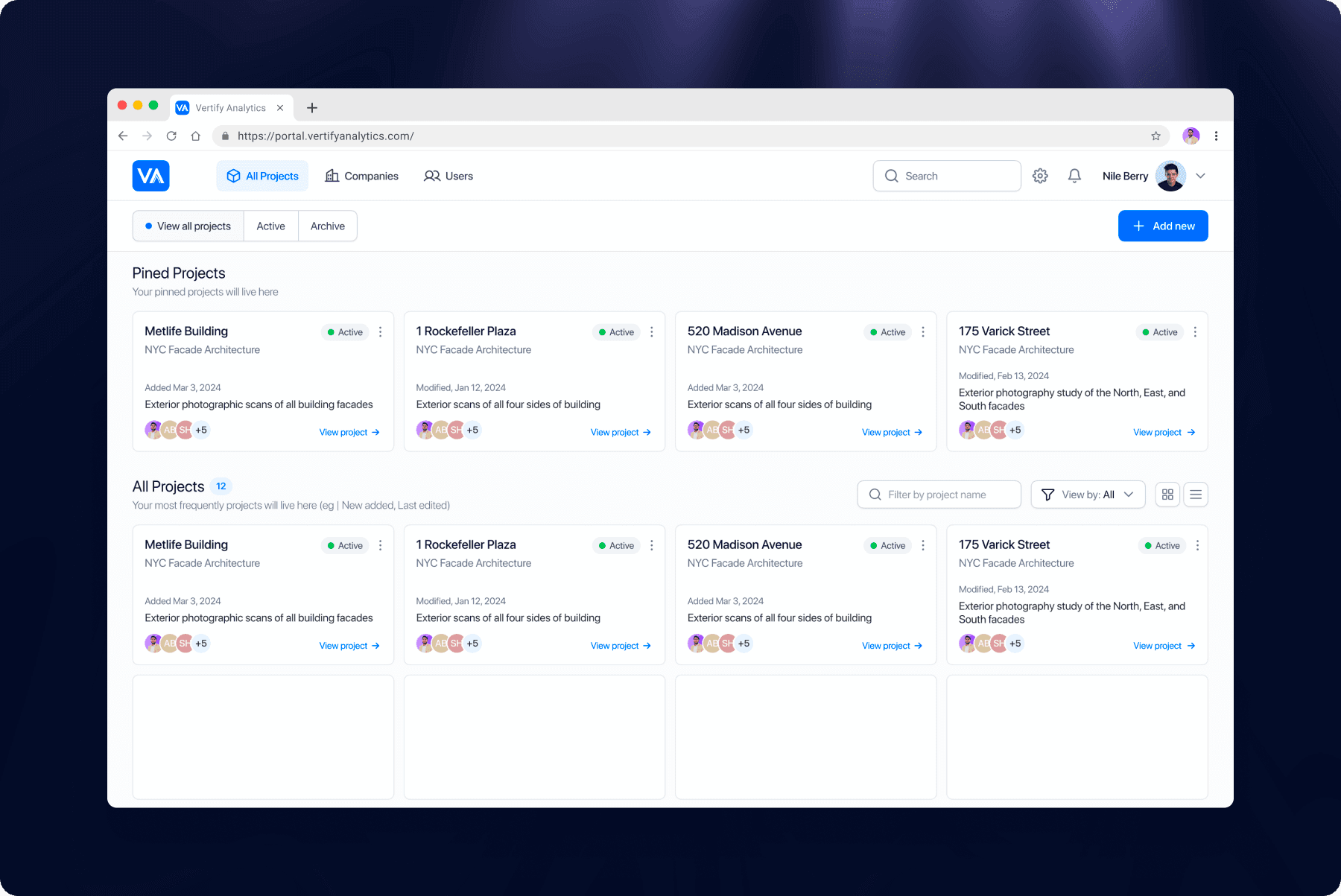 Vertify Analytics final design 1
