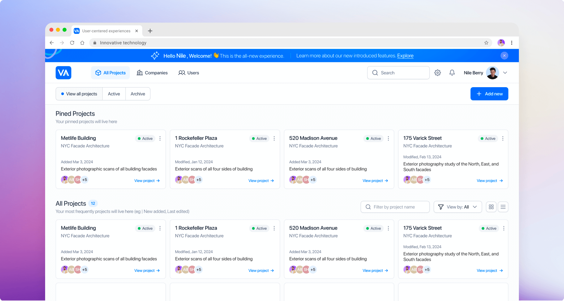 Vertify Analytics final design 2